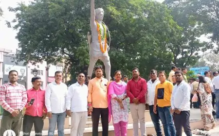Jamshdepur BJP ने भगवान बिरसा मुंडा की 149वीं जयंती पर जनजातीय गौरव दिवस धूमधाम से मनाया