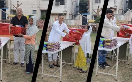Sahara City Mango : दीपावली पर मिसाल बना सहारा सिटी! सफाई कर्मियों और जरूरतमंदों को मिला सम्मान