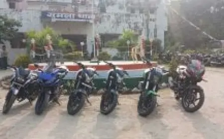 Gumla Crime: OLX पर चोरी की बाइकों का धंधा, पुलिस ने पांच को दबोचा, छानबीन में आया बड़ा खुलासा