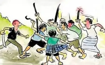 Giridih  Violence : हिंसा में 16 लोग घायल! जमीन विवाद को लेकर हुआ खूनी संघर्ष, जानिए पूरा मामला