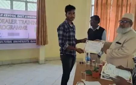 Galudih Training: इनपुट डीलरों के बीच प्रमाणपत्र वितरण, किसानों को मिलेगा सीधा लाभ