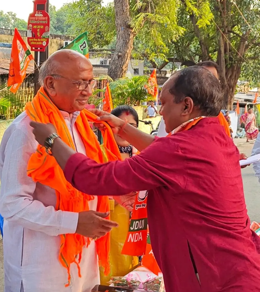 छत्तीसगढ़ लोधी समाज और साहू समिति ने सरयू राय का किया समर्थन, जीत का किया संकल्प