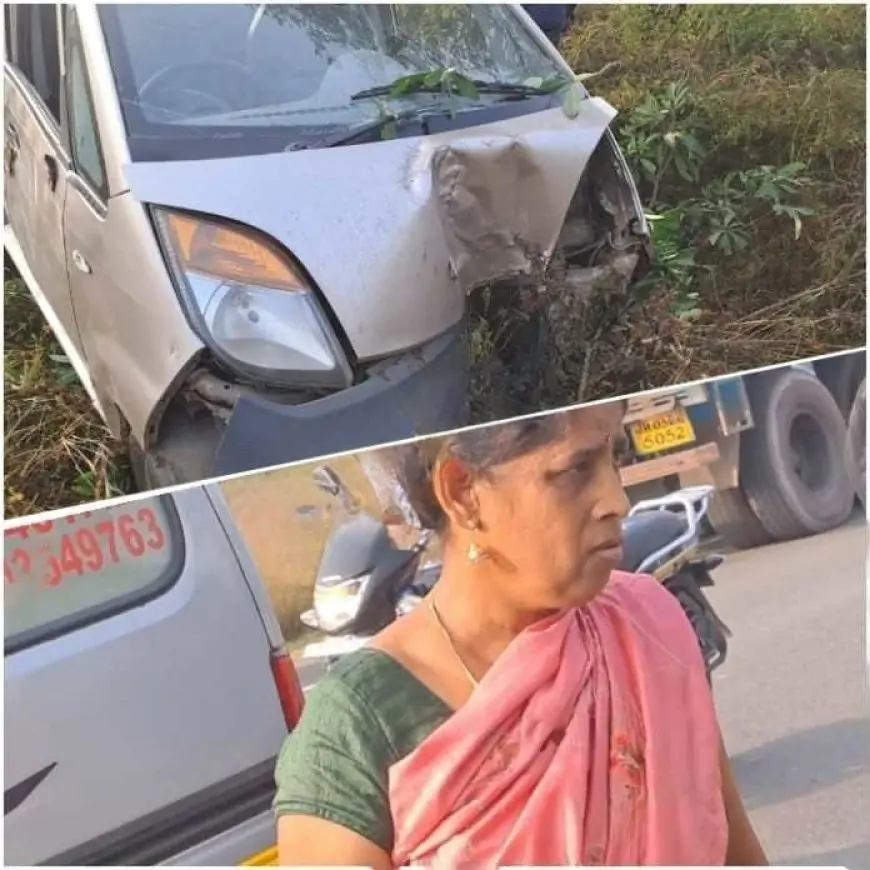 सरायकेला Accident: नैनो कार गड्ढे में गिरी,महिला घायल, जानिए क्या हुआ उस महिला और ड्राइवर के साथ!