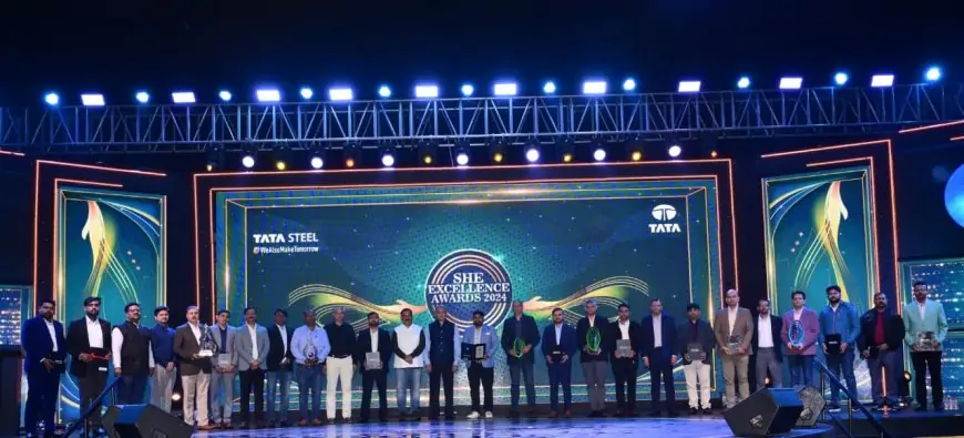 TATA STEEL AWARD टाटा स्टील का एसएचई एक्सीलेंस अवार्ड्स 2024: जानिए सुरक्षा, स्वास्थ्य और पर्यावरण में नए मानक!