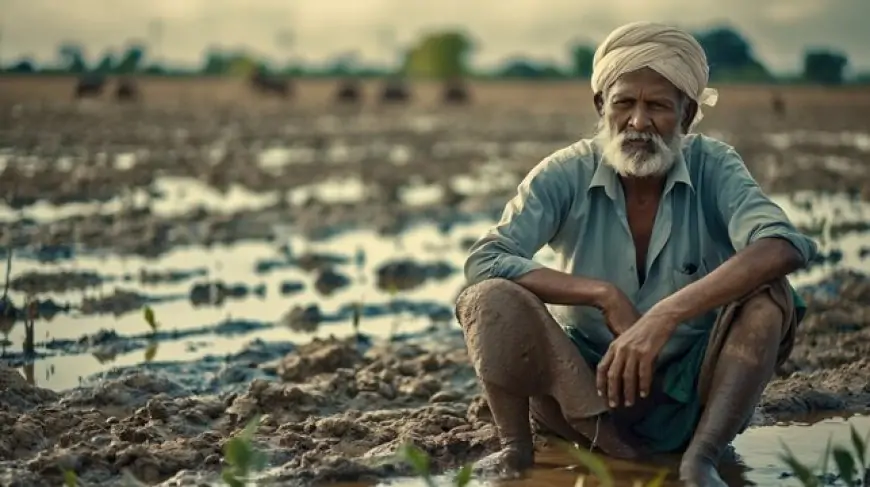 बहरागोड़ा: चक्रवात के असर से धान की फसल पर आफत, किसानों की चिंता बढ़ी