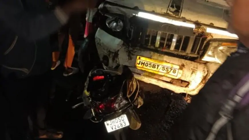 Parsudih Accident : तेज रफ्तार पिकअप वैन ने ली मजदूर की जान, स्कूटी सवार समेत कई घायल