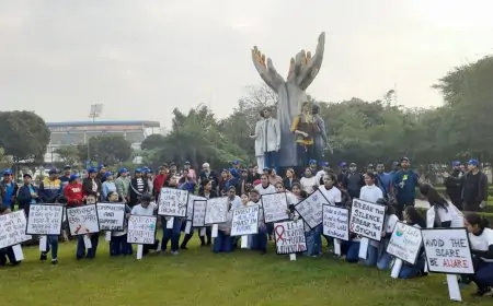 World AIDS Day टाटा मेन हॉस्पिटल का वॉक ए थॉन: एड्स जागरूकता की दिशा में एक प्रेरणादायक पहल