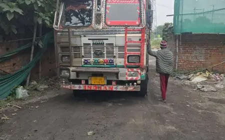 District: अवैध खनन और परिवहन के खिलाफ सख्त अभियान – एक भारी वाहन किया गया जब्त