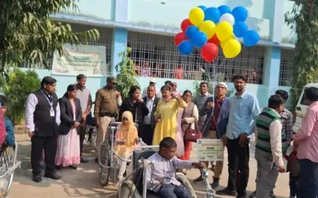 Nawada Celebration : विश्व दिव्यांगता दिवस पर शिक्षा विभाग का भव्य आयोजन
