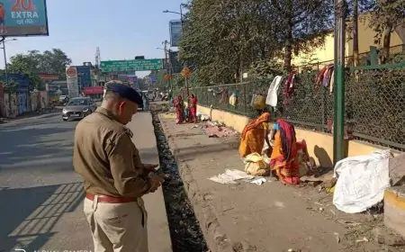 Jamshedpur: फुटपाथ पर कार्रवाई! सब्जी विक्रेताओं पर चला आरपीएफ का डंडा