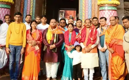 Jamshedpur Visit: विधायक पूर्णिमा साहू ने पुरीधाम में मांगा जमशेदपुरवासियों के लिए आशीर्वाद