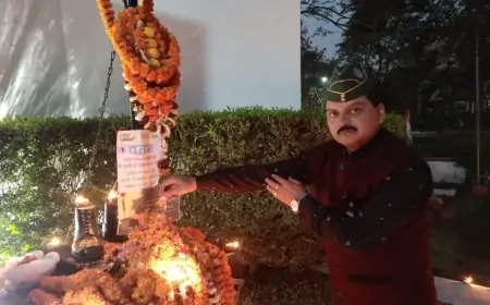 Jamshedpur Honors: अखिल भारतीय पूर्व सैनिक संगठन ने मनाया नौसेना दिवस