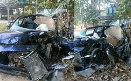 Gumla Tragedy: सड़क हादसे में बुझ गए तीन घरों के चिराग, समय पर एंबुलेंस नहीं पहुंचने से मौत