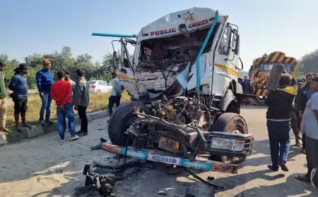 Jharkhand Accident: भीषण ट्रेलर-ट्रक टक्कर में दो की दर्दनाक मौत, हाईवे बना मौत का सफर