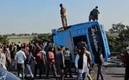UP Accidents: यूपी में हादसों का कहर, 6 घंटे में तीसरी घटना में 20 लोगों की मौत, 40 घायल