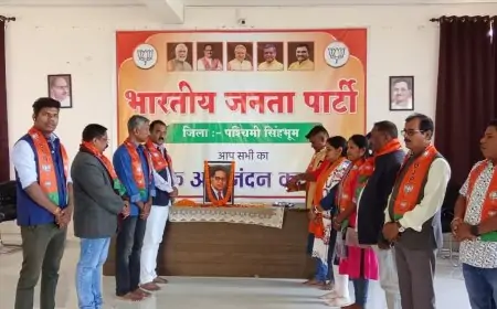 Chaibasa Tribute: भाजपा ने बाबा साहब अंबेडकर की पुण्यतिथि पर अर्पित की श्रद्धा सुमन