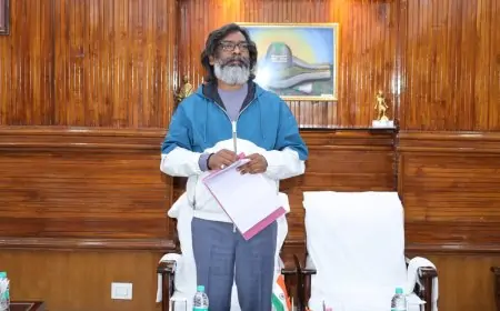 Ranchi Meeting: मुख्यमंत्री हेमंत सोरेन ने सत्ता पक्ष की रणनीति पर की चर्चा