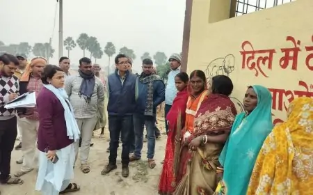 पकरीबरावां निरीक्षण: स्वच्छता अभियान में गोवर्धन योजना का प्रगति मूल्यांकन