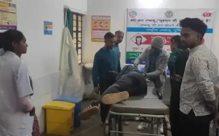 Chakulia Road Accidents : चाकुलिया में दो सड़क दुर्घटनाएं, पिता-पुत्र समेत पांच घायल, इलाज के लिए झारग्राम रेफर