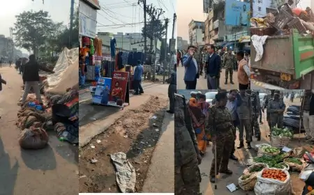 Jamshedpur encroachment : अतिक्रमण हटाओ अभियान से ट्रैफिक व्यवस्था को मिलेगा नया आयाम