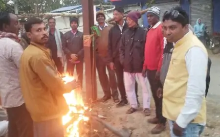 District Magistrate के आदेश से कोल्ड वेव से बचाव के लिए शुरू हुई अलाव व्यवस्था और आश्रय गृह सुविधा!