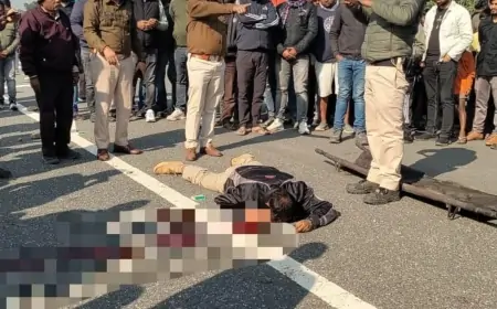 Ranchi Murder: रांची में दिनदहाड़े हत्या, बदमाशों ने कारोबारी को सड़क पर मारी दस गोलियां