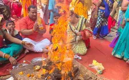 Jogers Park Bhajan: भागवत कथा का समापन, भक्तों ने पाई दिव्य अनुभूति