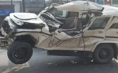 Moradabad Tragedy: तेज रफ्तार बोलेरो ने परिवार को कुचला, मासूमों की मौत