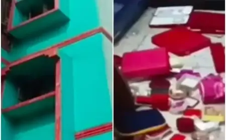 Jamshedpur Theft: लाखों के गहने और नकदी चोरी, घरवालों के लौटने पर टूटा ताला मिला