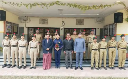 Ghatsila Achievement: घाटशिला की बेटी श्रुति राय का एनसीसी में कमाल, रिपब्लिक डे कैंप में मिली जगह