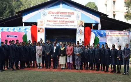 Jamshedpur Exhibition: 75 वर्षों की वैज्ञानिक यात्रा को याद करने वाला सीएसआईआर-एनएमएल प्रदर्शनी