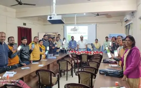 Jamshedpur Training: किसान अब मोबाइल एप से कीट और बीमारियों की पहचान करेंगे, जानिए कैसे!