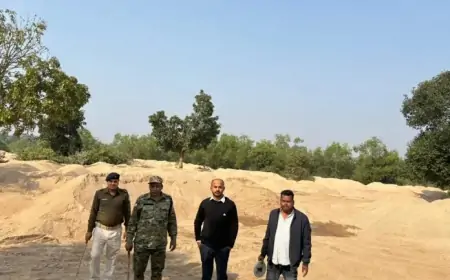 Saraikela Raids: बालू माफियाओं में मची हड़कंप, खनन विभाग की बड़ी कार्रवाई!