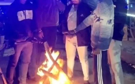 Nawada Cold: बढ़ती ठंड से राहत के लिए नगर में जल रहे अलाव, प्रशासन ने की विशेष व्यवस्था