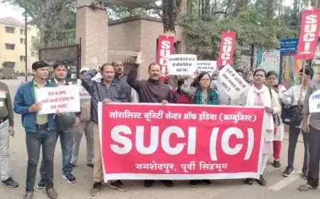 Jamshedpur  Issues : जन समस्याओं को लेकर उपायुक्त से मिले एसयूसीआई सदस्य, उठाई बड़ी मांगें