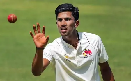 Tanush Kotian Joining Indian team: तुष कोटियन की नई पारी, बॉर्डर-गावस्कर ट्रॉफी में करेंगे डेब्यू