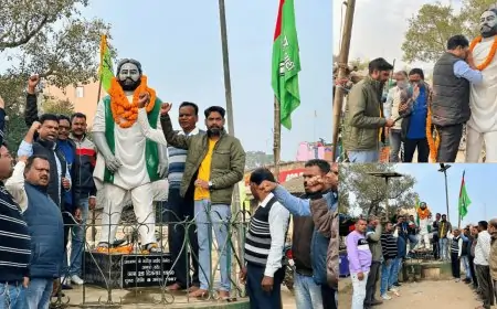 निर्मल महतो के आदर्शों पर चलती आजसू: सरकार की झूठ की खेती का पर्दाफाश करेगा आंदोलनकारी दल