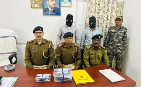 Seraikela Crime: अपराध की बड़ी साजिश नाकाम, देसी कट्टा और जिंदा गोली के साथ दो अपराधी गिरफ्तार
