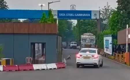Tata Steel Gamharia: चोरी की घटनाओं पर प्रशासन की कड़ी कार्रवाई, संगठित अपराध को रोकने के लिए उठाए जा रहे कदम