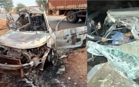 Durg Accident: धमधा रोड पर तेज रफ्तार कार हादसे में दो दोस्तों की मौत, दो गंभीर