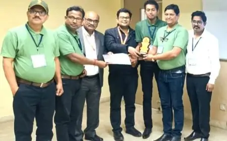 Gwalior Award: नेशनल कॉन्फ्रेंस में सेल/बीएसएल गुआ ऑर माइंस की शानदार जीत
