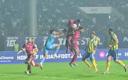 Jamshedpur FC Vs Kerala Blasters : जमशेदपुर एफसी ने केरला ब्लास्टर्स को हराकर आईएसएल तालिका में बनाई जगह