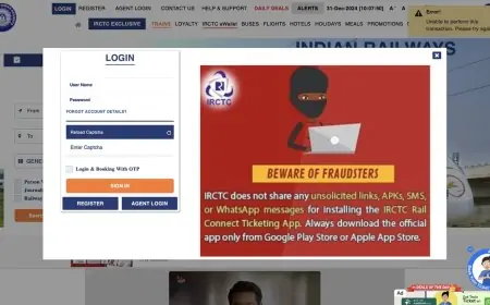 IRCTC DOWN During TATKAL Booking Issue: एक महीने में तीसरी बार ठप हुई वेबसाइट, खेल या कोई साजिश? जानें पूरी खबर