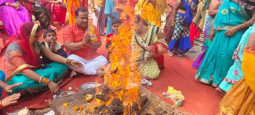 Jogers Park Bhajan: भागवत कथा का समापन, भक्तों ने पाई दिव्य अनुभूति