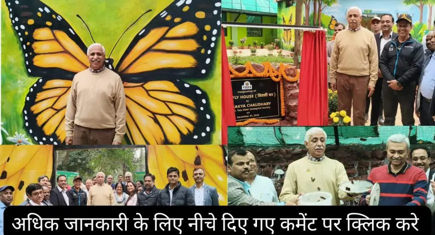 Jamshedpur  Tata Zoo : Tata Zoo में बटरफ्लाई के बाड़े का हुआ उद्घाटन, शैलानियों को मिलेगी तितलियों की अद्भुत झलक