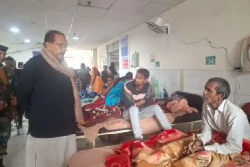 Health Facilities in Jharkhand : पलामू अस्पताल में वित्त मंत्री राधाकृष्ण किशोर का अचानक निरीक्षण, अस्पताल की हालत देख हुए भड़क!