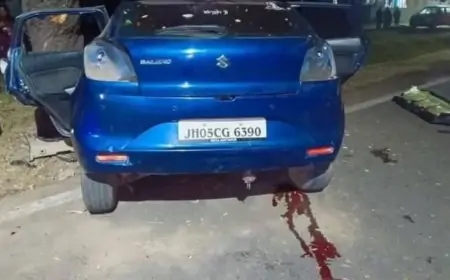 Jamshedpur Tragedy : जमशेदपुर में नए साल का जश्न बना मातम: सड़क हादसे में दो युवकों की मौत, एक गंभीर