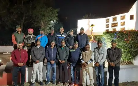 Bandipora Shaheed Tribute: अखिल भारतीय पूर्व सैनिक सेवा परिषद ने शहीदों को दी श्रद्धांजलि, बांदीपुरा हादसे में शहीद हुए जवानों को नमन