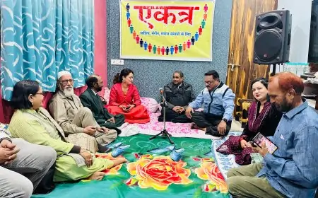 Bhilai Kavi Sammelan: नव वर्ष पर गीतों-ग़ज़लों की रंगीन शाम, श्रोताओं ने जमकर लूटी वाहवाही!