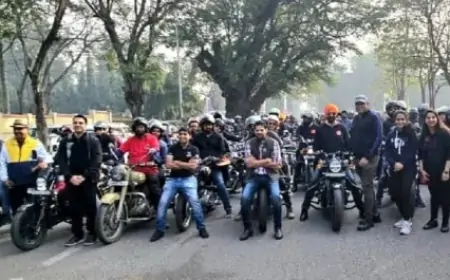 Jamshedpur Bike Rally: सड़क सुरक्षा को लेकर जागरूकता फैलाने का अनोखा तरीका